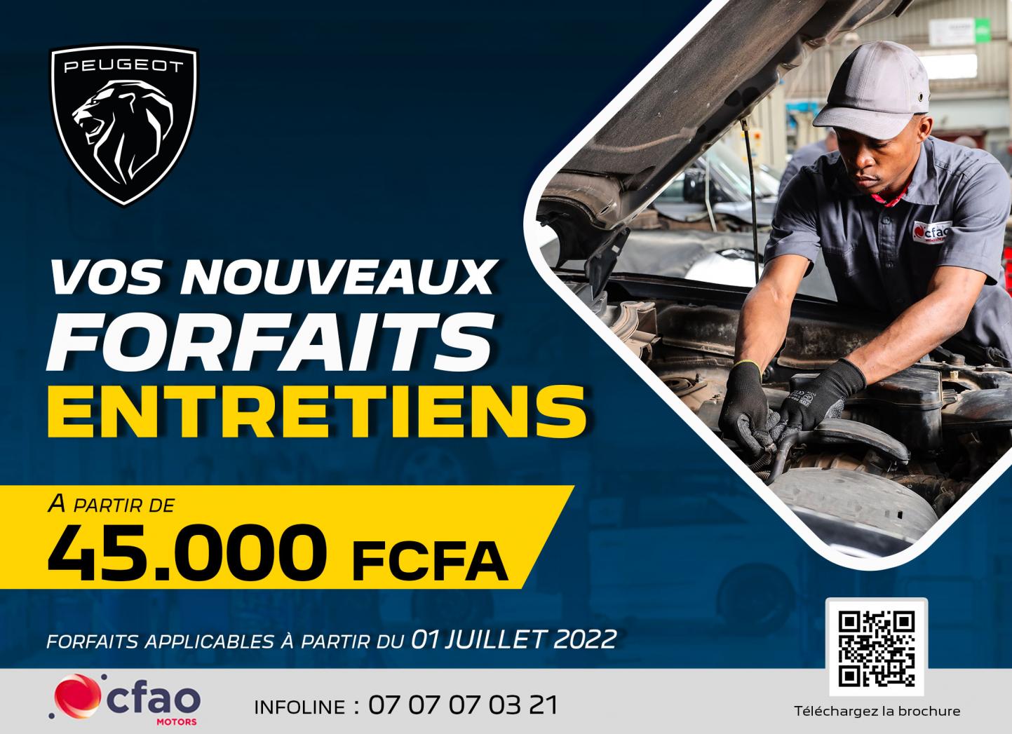 Découvrez nos forfaits entretiens | Peugeot